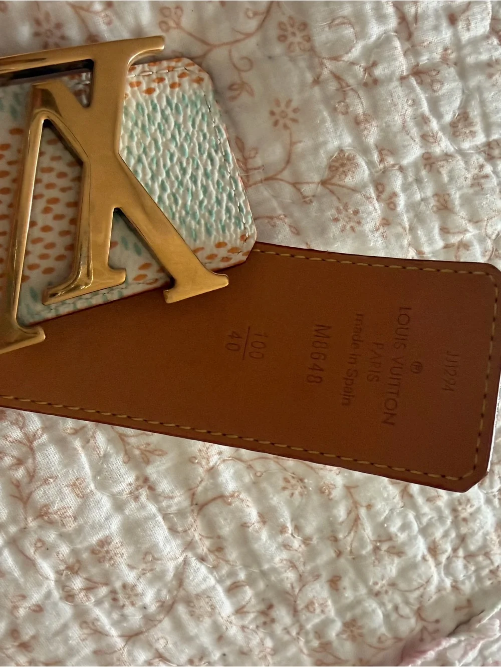 Limited edition* Men’s Louis Vuitton Reversible Belt